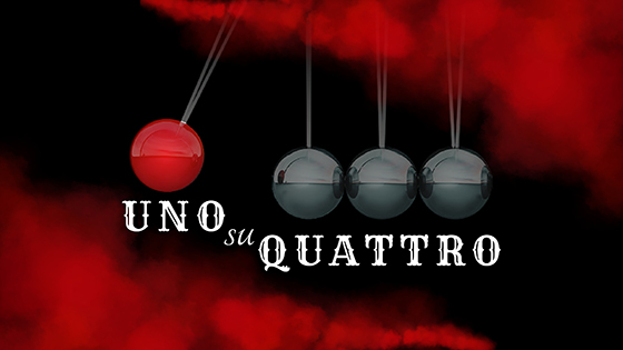 Uno su quattro