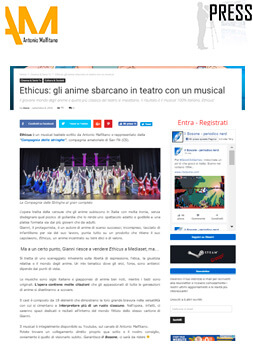 Ethicus: gli anime sbarcano in teatro con un musical