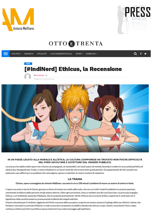 Ethicus - La recensione