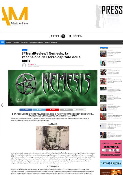 [#NerdReview] Nemesis, la recensione del terzo capitolo della serie