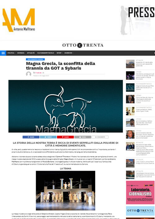 Magna Grecia, la sconfitta della tirannia da GOT a Sybaris